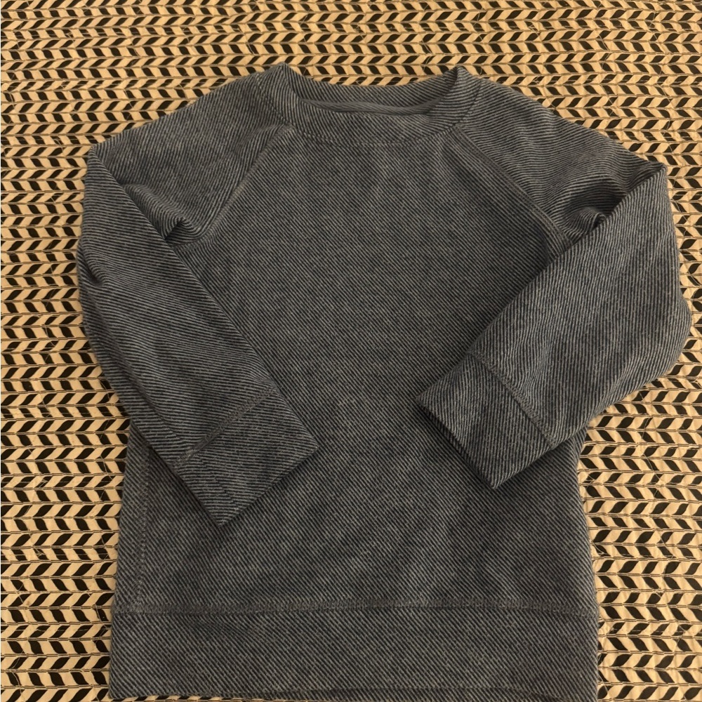 Faherty Heathered Blue Crewneck Sweater
